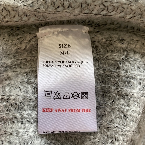 LF Old London gray knit sweater - Picture 9 of 9